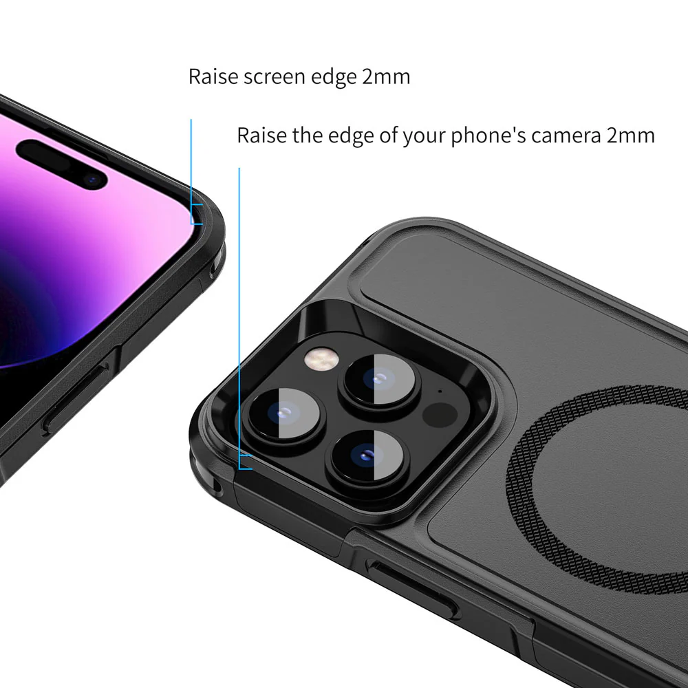 CMN-IPH-14PRO | iPhone 14 Pro | Military Grade Protective Case & Magnetic Case - Image 6
