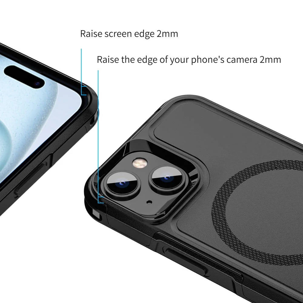 CMN-IPH-15 | iPhone 15 | Military Grade Protective Case & Magnetic Case - Image 6