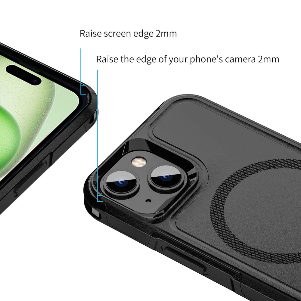 CMN-IPH-15PL | iPhone 15 Plus | Military Grade Protective Case & Magnetic Case - Image 6