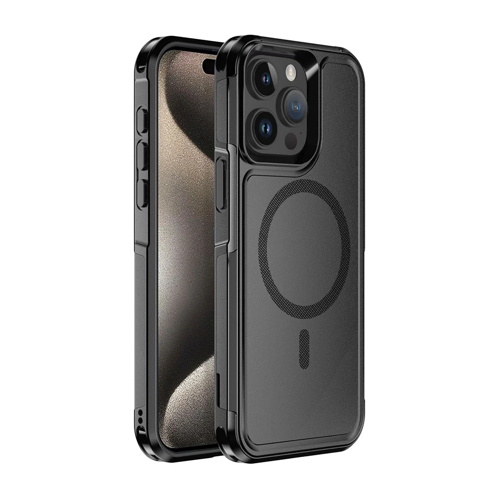 CMN-IPH-15PMX | iPhone 15 Pro Max | Military Grade Protective Case & Magnetic Case