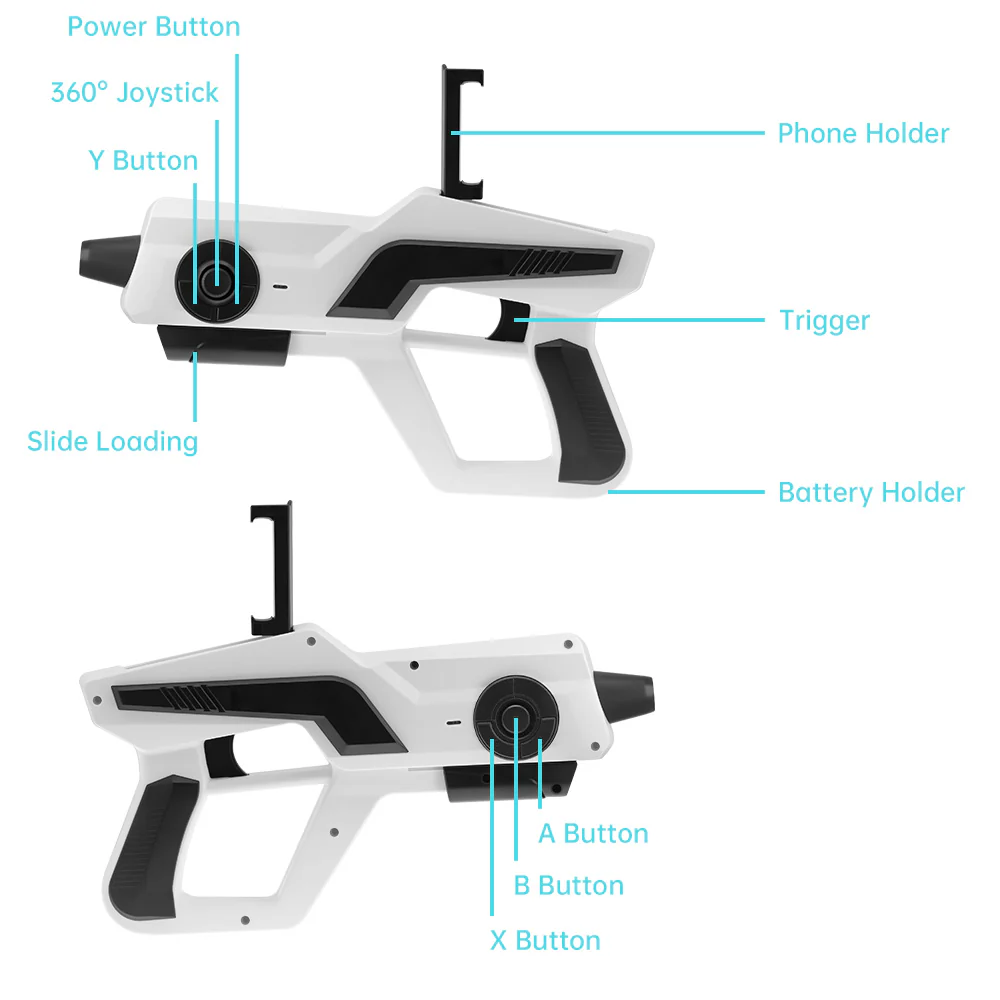 CONT-AG13 | Wireless Bluetooth AR Toy Gun Controller For Phone - Image 4