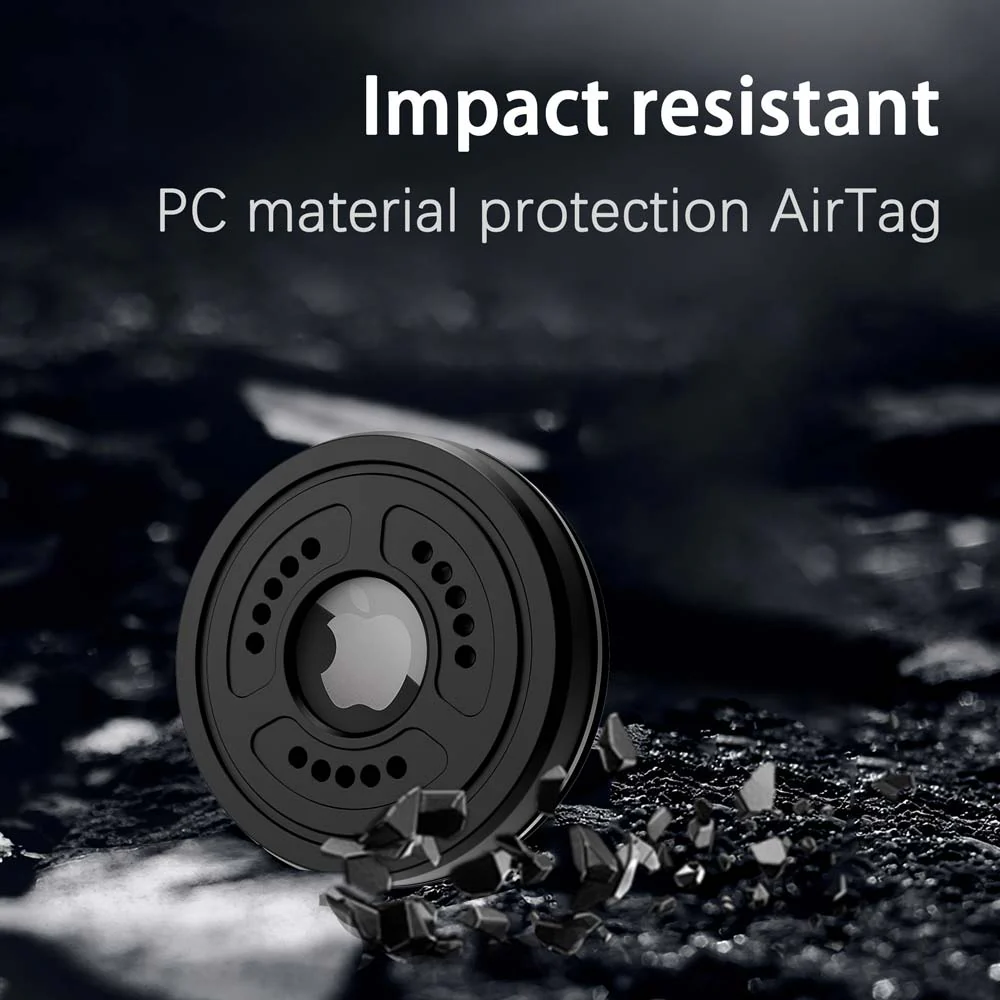 APL-ATG4 | IP68 Waterproof Apple AirTag Case w/ Adhesive Sticker-2pcs - Image 5