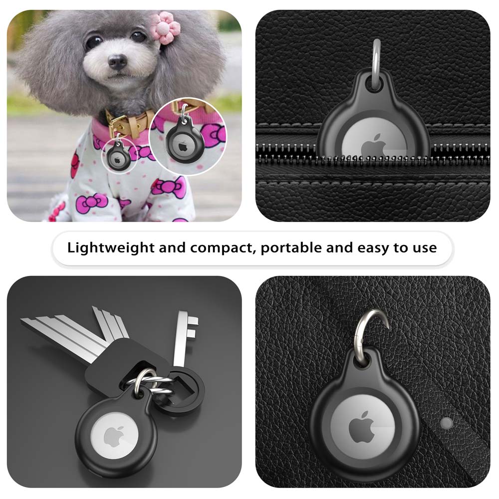 APL-ATG2 | IP68 Waterproof Apple AirTag Case w/ Key Ring -1pcs - Image 4
