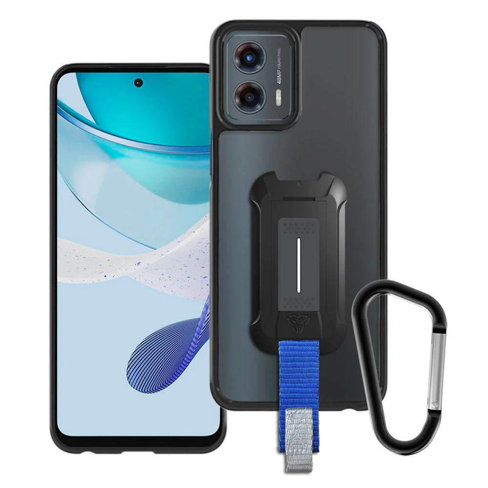 BX3-MT23-G5G23 | Motorola Moto G Power 5G (2023) | Mountable Shockproof Rugged Case for Outdoors w/ Carabiner