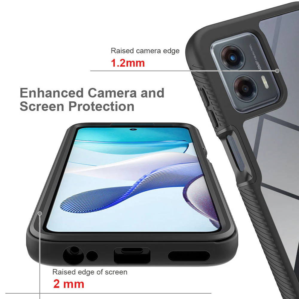HX-MT23-G5G23 | Motorola Moto G Power 5G (2023) Case | Protection Military Grade w/ KEY Mount & Carabiner - Image 8