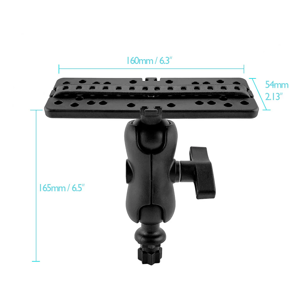 XTR-ACS7 | 360 Degree Swivel  Fish Finder Mount Base Fishfinder GPS Supporter for Kayak - Image 4