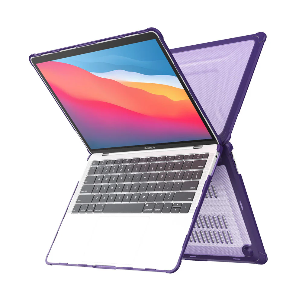 CVK-MB-A13V2 | MacBook Air 13" 2018 / 2020 (A1932 / A2179 / M1 A2337) | Heavy Duty Slim Hard Shell Dual Layer Protective Cover - Image 12