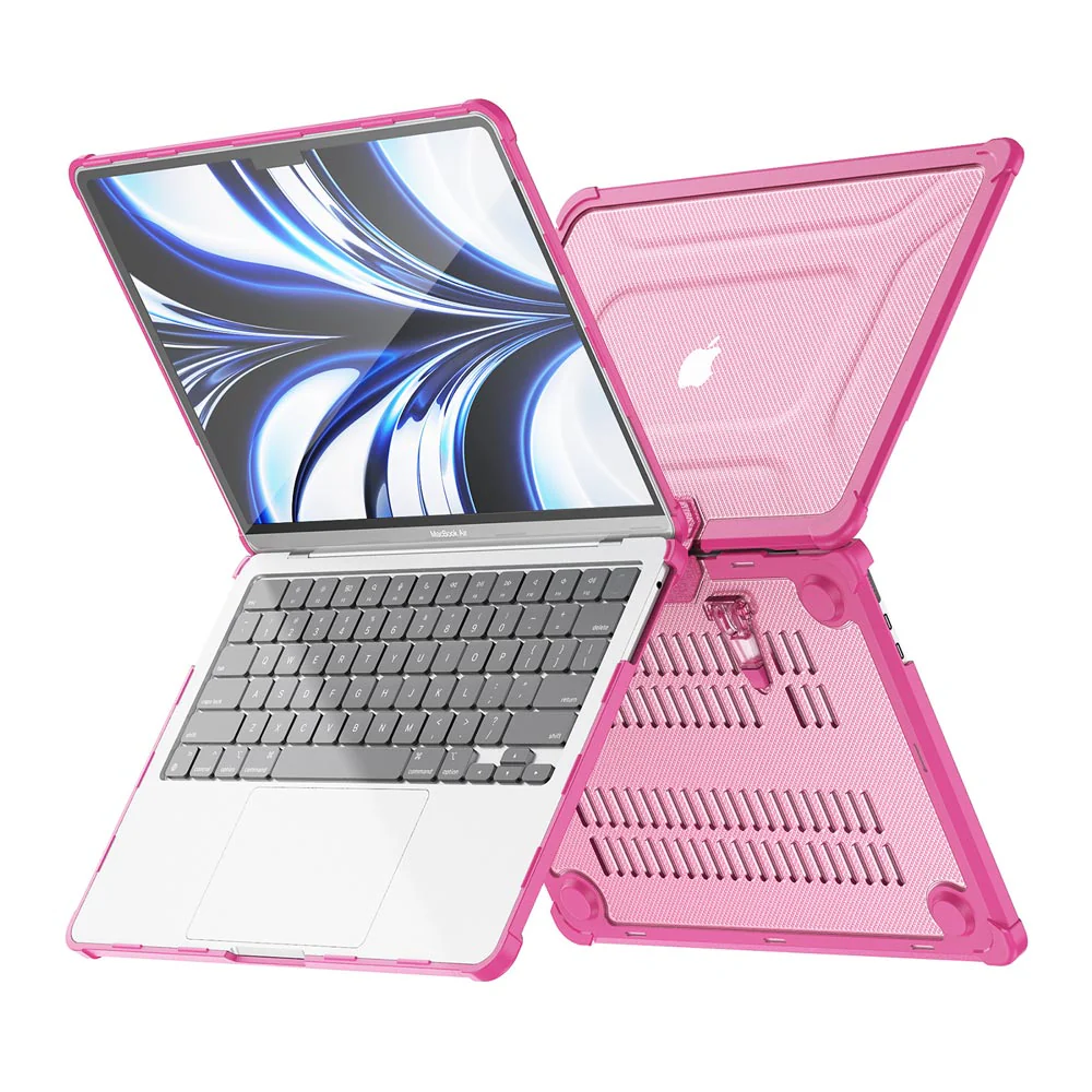 CVK-MB-A13V3 | MacBook Air 13.6" 2022 / 2024 / 2025 / 2026 (M2 A2681 / M3 A3113 / M4 A3240 / M5 A3449) | Heavy Duty Slim Hard Shell Dual Layer Protective Cover - Image 11
