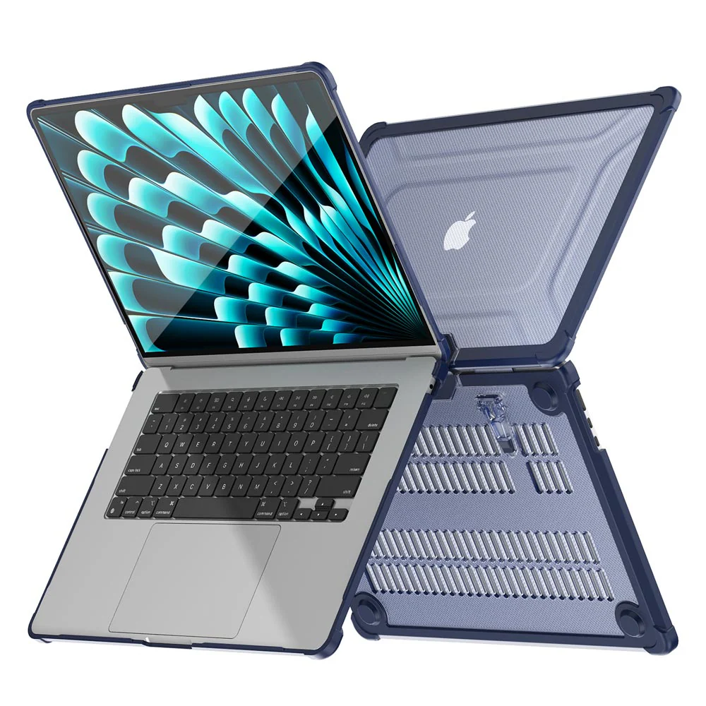 CVK-MB-A15 | MacBook Air 15" 2023 / 2024 / 2025 / 2026 (M2 A2941 / M3 A3114 / M4 A3241 / M5 A3448) | Heavy Duty Slim Hard Shell Dual Layer Protective Cover - Image 10