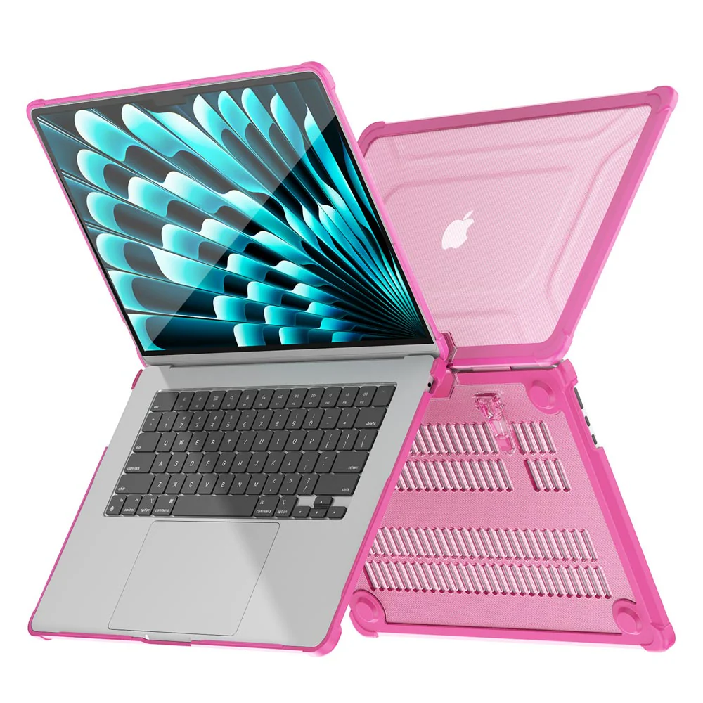 CVK-MB-A15 | MacBook Air 15" 2023 / 2024 / 2025 / 2026 (M2 A2941 / M3 A3114 / M4 A3241 / M5 A3448) | Heavy Duty Slim Hard Shell Dual Layer Protective Cover - Image 11