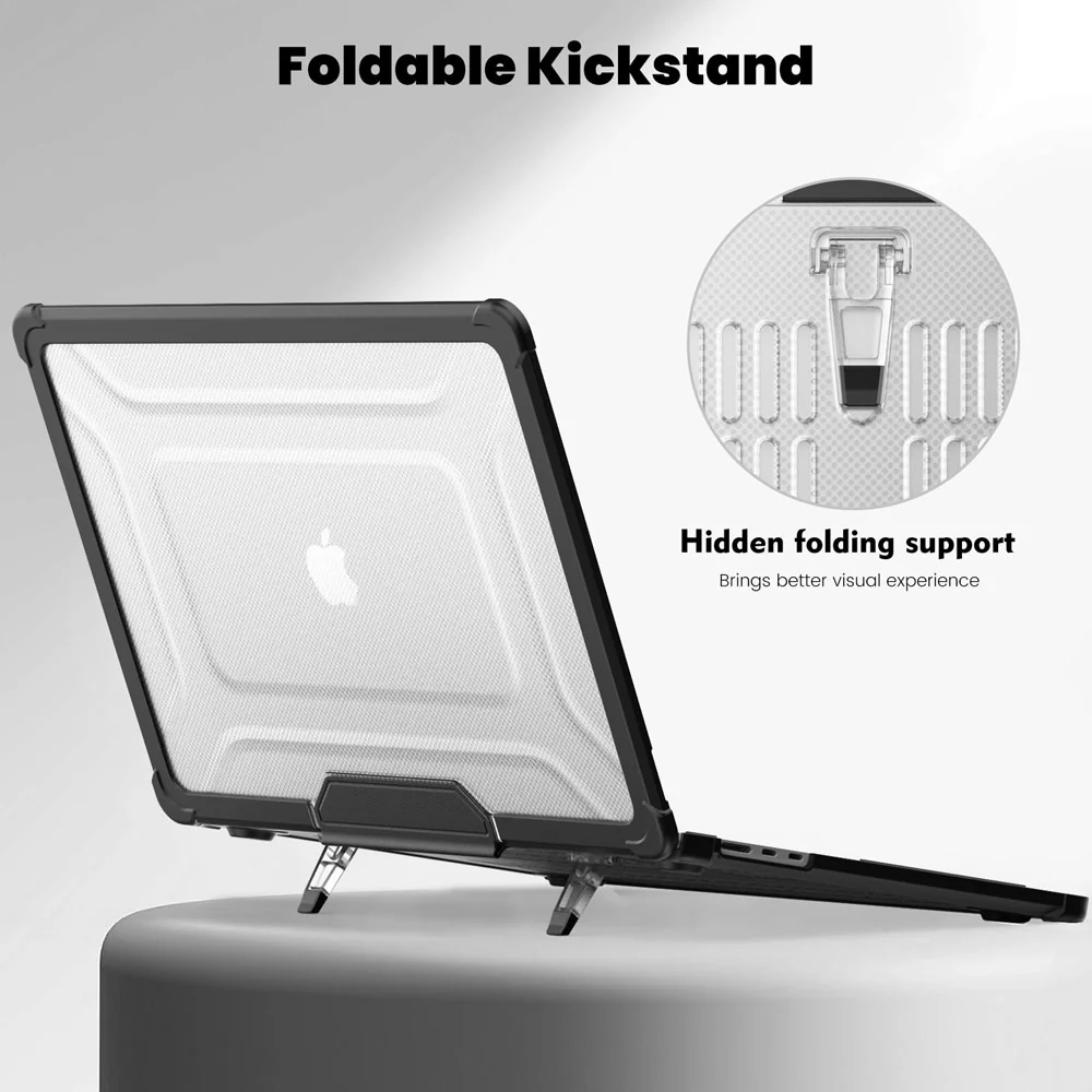 CVK-MB-A15 | MacBook Air 15" 2023 / 2024 / 2025 / 2026 (M2 A2941 / M3 A3114 / M4 A3241 / M5 A3448) | Heavy Duty Slim Hard Shell Dual Layer Protective Cover - Image 3