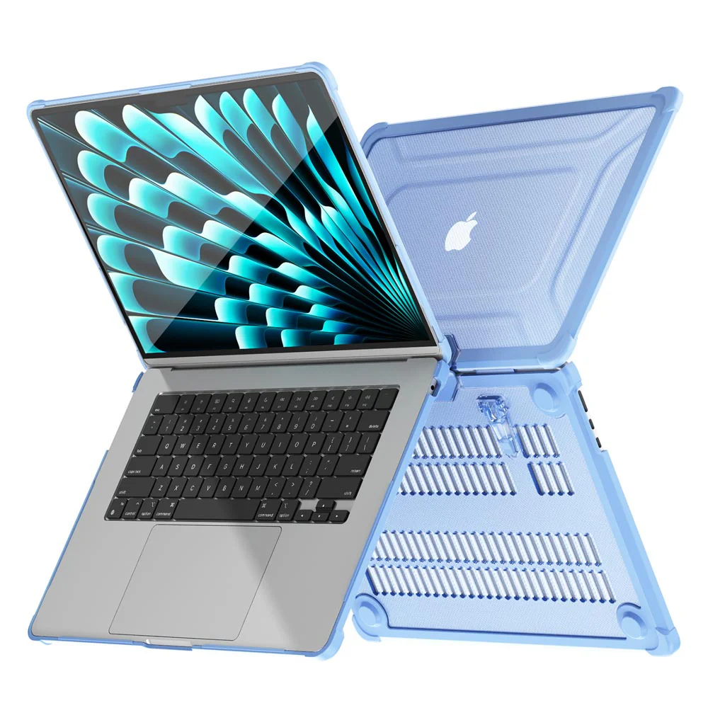 CVK-MB-A15 | MacBook Air 15" 2023 / 2024 / 2025 / 2026 (M2 A2941 / M3 A3114 / M4 A3241 / M5 A3448) | Heavy Duty Slim Hard Shell Dual Layer Protective Cover - Image 9