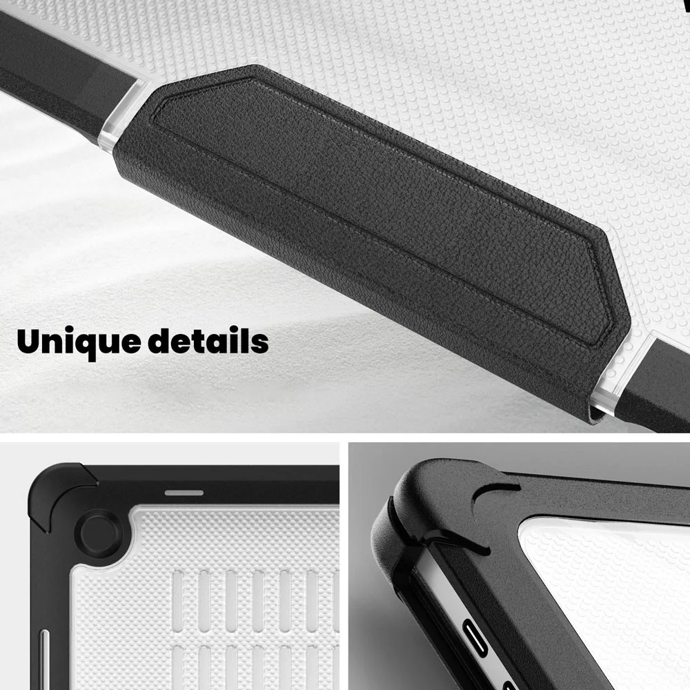 CVK-MB-P13V3 | MacBook Pro 13" 2018 / 2020 / 2022 (A1706 / A1708 / A1989 / A2159 / A2251 / A2289 / M1/M2 A2338) | Heavy Duty Slim Hard Shell Dual Layer Protective Cover - Image 4