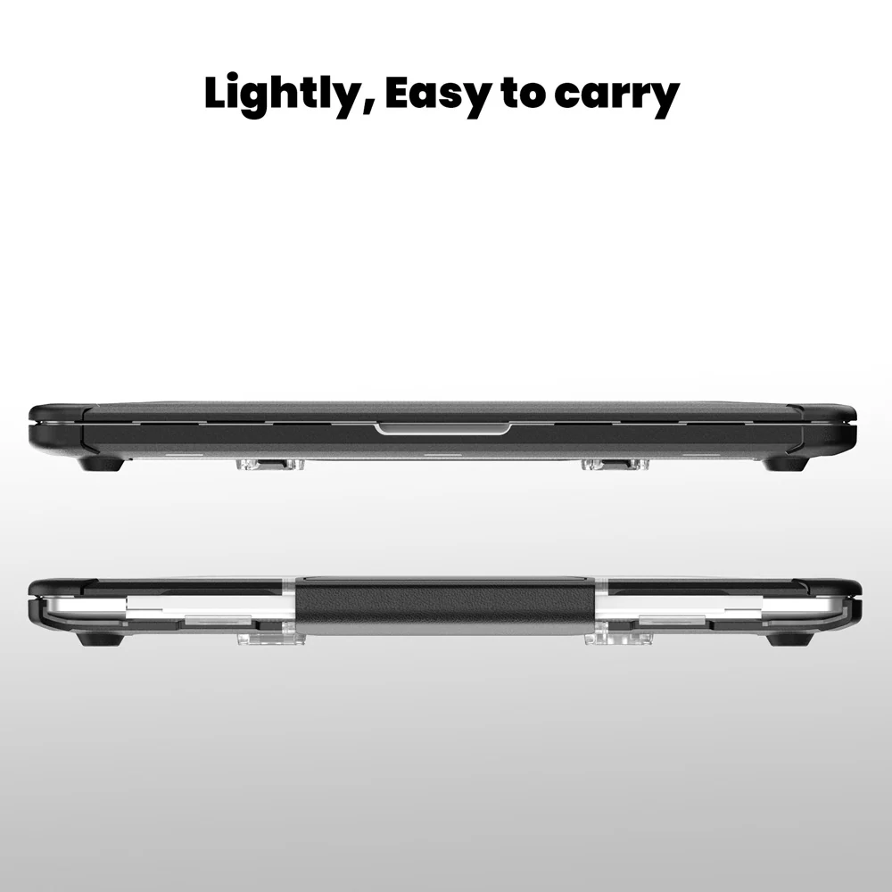 CVK-MB-P13V3 | MacBook Pro 13" 2018 / 2020 / 2022 (A1706 / A1708 / A1989 / A2159 / A2251 / A2289 / M1/M2 A2338) | Heavy Duty Slim Hard Shell Dual Layer Protective Cover - Image 6