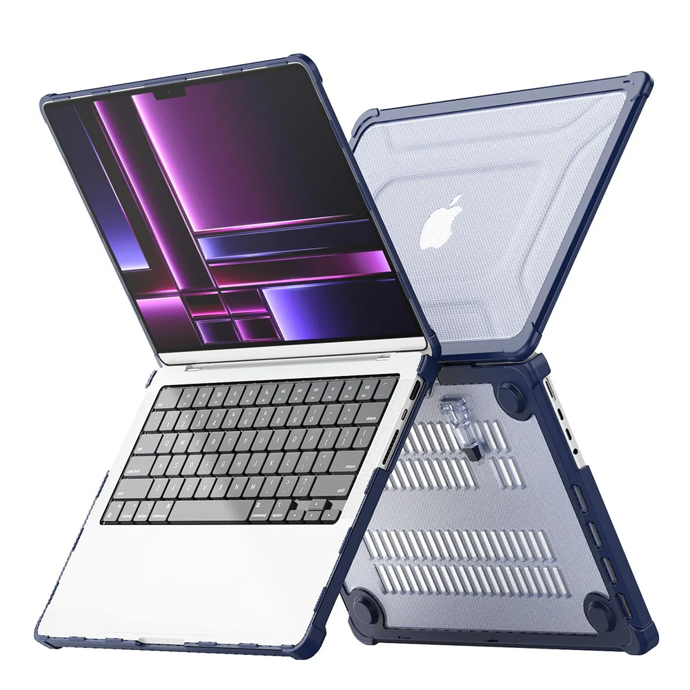 CVK-MB-P14 | MacBook Pro 14" 2021 / 2023 / 2024 / 2025 / 2026 (M1 Pro/Max A2442 / M2 A2779 / M3 A2918 A2992 / M4 A3112 A3185 A3401 / M5 A3434 / M5 Pro A3426 / M5 Max A3427) | Heavy Duty Slim Hard Shell Dual Layer Protective Cover - Image 10