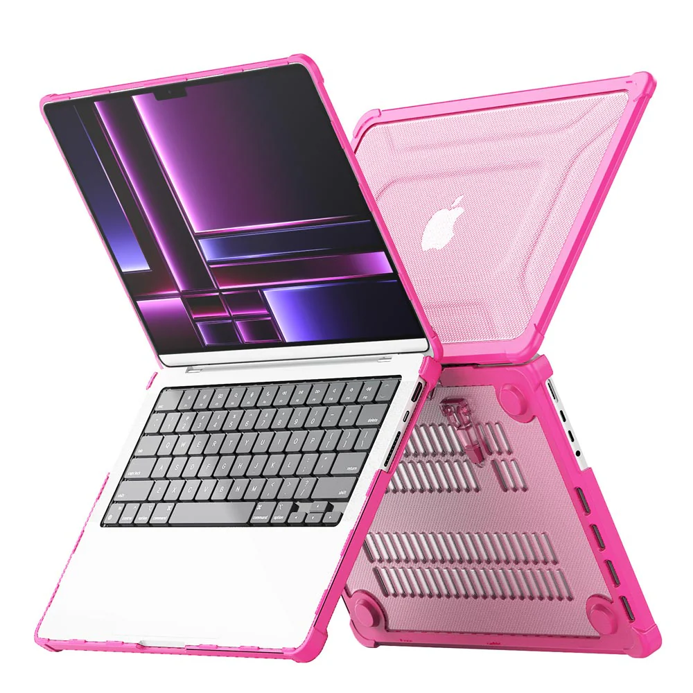 CVK-MB-P14 | MacBook Pro 14" 2021 / 2023 / 2024 / 2025 / 2026 (M1 Pro/Max A2442 / M2 A2779 / M3 A2918 A2992 / M4 A3112 A3185 A3401 / M5 A3434 / M5 Pro A3426 / M5 Max A3427) | Heavy Duty Slim Hard Shell Dual Layer Protective Cover - Image 11