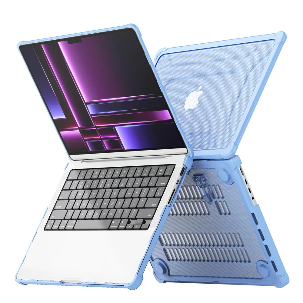 CVK-MB-P14 | MacBook Pro 14" 2021 / 2023 / 2024 / 2025 / 2026 (M1 Pro/Max A2442 / M2 A2779 / M3 A2918 A2992 / M4 A3112 A3185 A3401 / M5 A3434 / M5 Pro A3426 / M5 Max A3427) | Heavy Duty Slim Hard Shell Dual Layer Protective Cover - Image 9