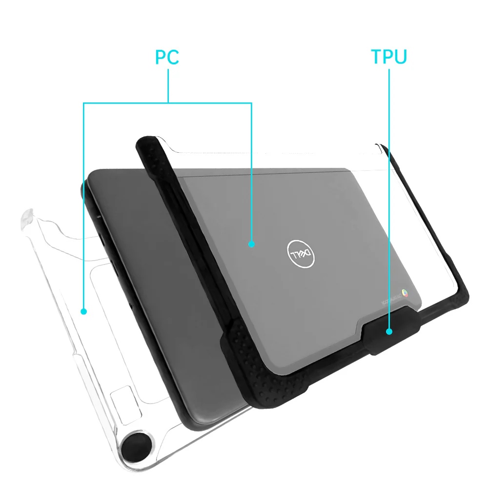 CVM-DELL-K12 | Dell Chromebook 3120 2-in-1 / 3110 2-in-1 / 3100 2-in-1 | Heavy Duty Military Grade Rugged Case - Image 3