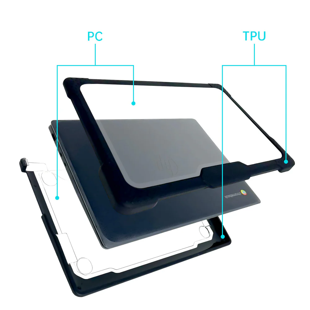 CVM-HP-K24-1 | HP Chromebook 11MK G9 EE / 11A G8 EE | Heavy Duty Military Grade Rugged Case - Image 3