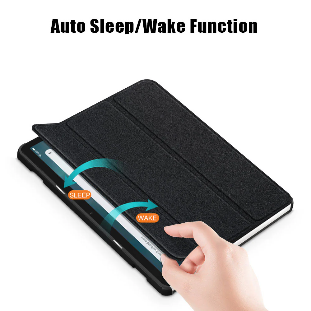 CVR-AZ-FRMX11 | Amazon Fire Max 11 | Smart Folio Case with Tri-Fold Stand & PU Leather Cover - Image 7