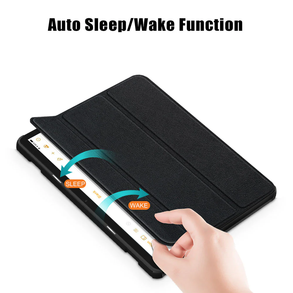 CVR-AZ-HD10G13 | Amazon Fire HD 10 2023 | Smart Folio Case with Tri-Fold Stand & PU Leather Cover - Image 5