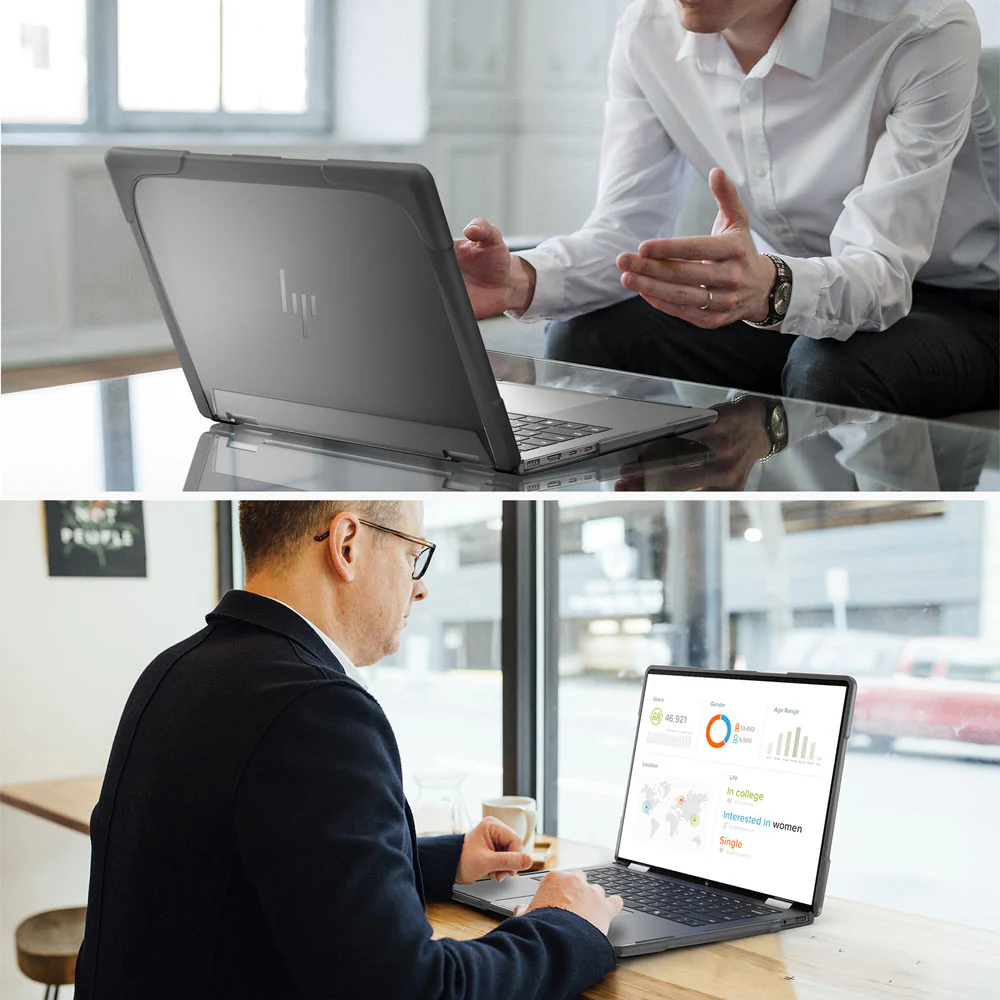 CVR-HP-14FA | HP Envy X360 14-FAxxxx / 14-FCxxxx Series Laptop | Heavy Duty Slim Hard Shell Dual Layer Protective Cover - Image 8