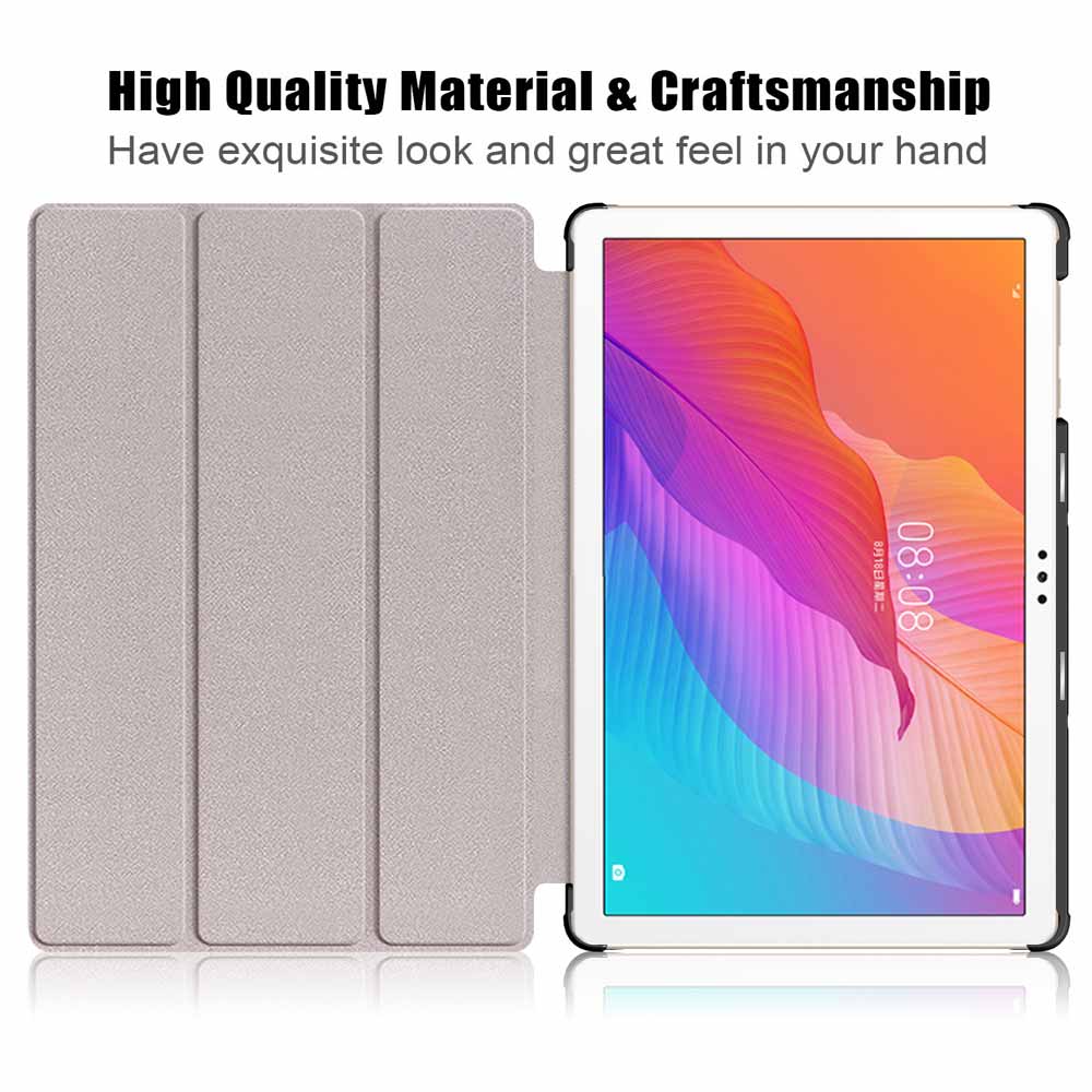 CVR-HW-HN6 | Honor Pad 6 / Huawei Enjoy Tablet 2 | Smart Folio Case with Tri-Fold Stand & PU Leather Cover - Image 4
