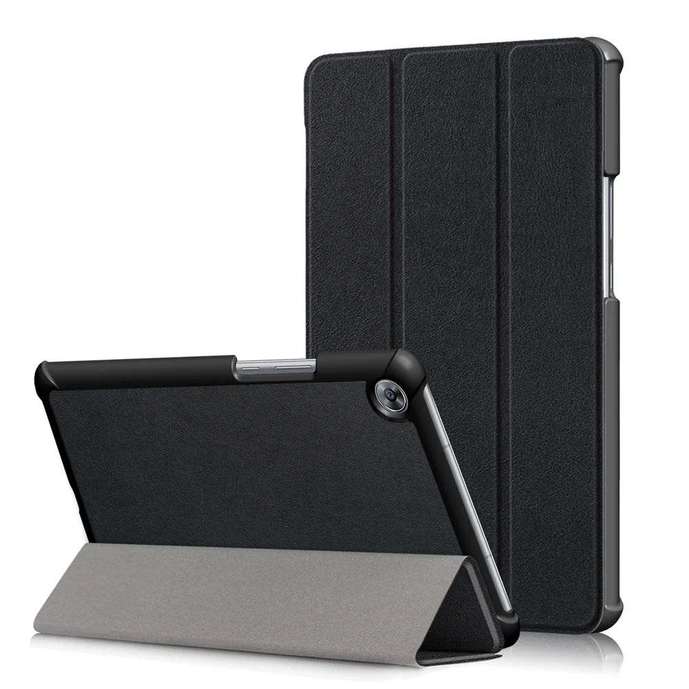 CVR-HW-M5*8.4 | Huawei MediaPad M5 8.4 | Smart Folio Case with Tri-Fold Stand & PU Leather Cover