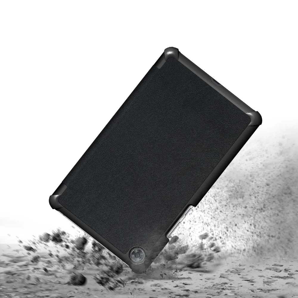 CVR-HW-M5*8.4 | Huawei MediaPad M5 8.4 | Smart Folio Case with Tri-Fold Stand & PU Leather Cover - Image 8