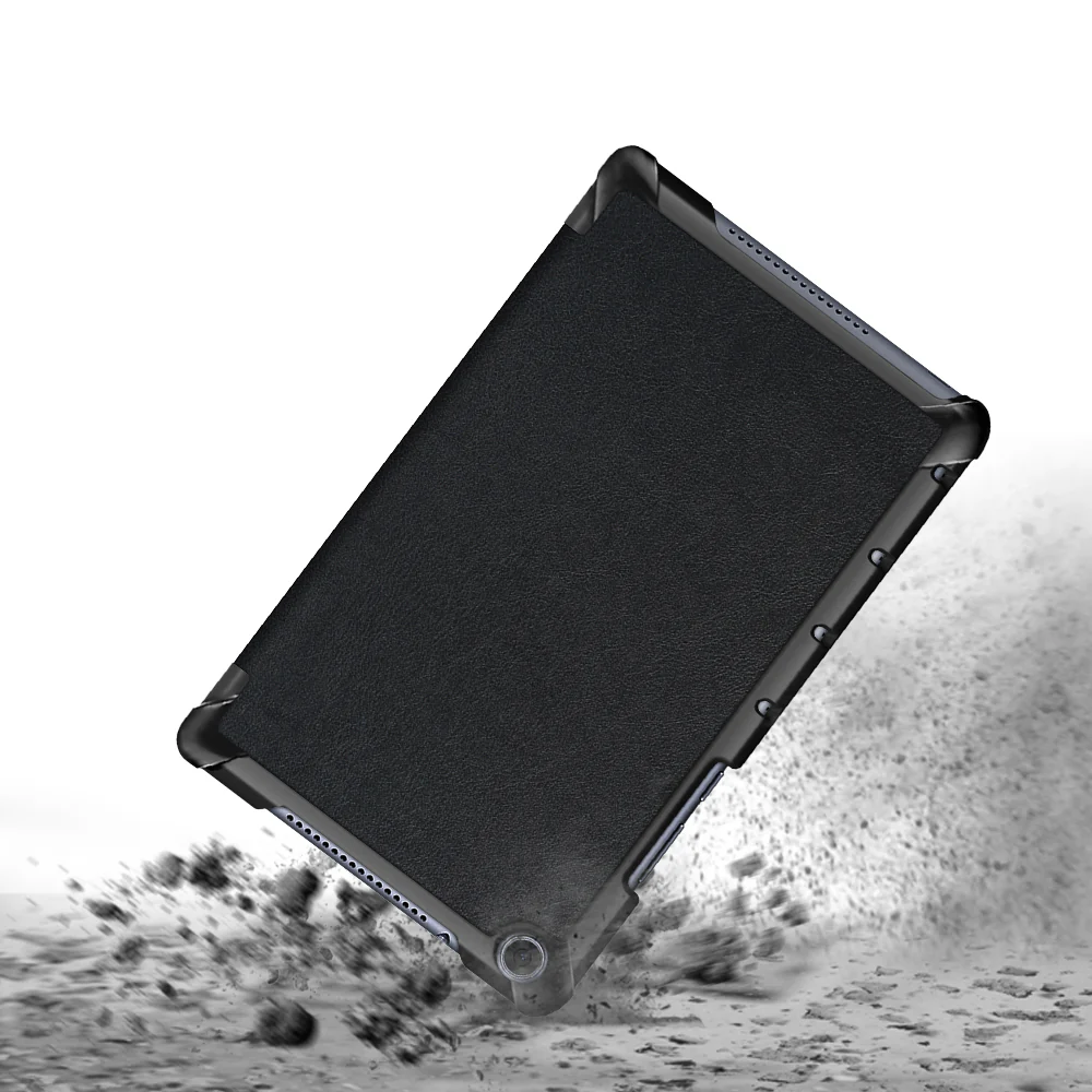 CVR-HW-M5L8 | Huawei MediaPad M5 Lite 8 | Smart Folio Case with Tri-Fold Stand & PU Leather Cover - Image 3