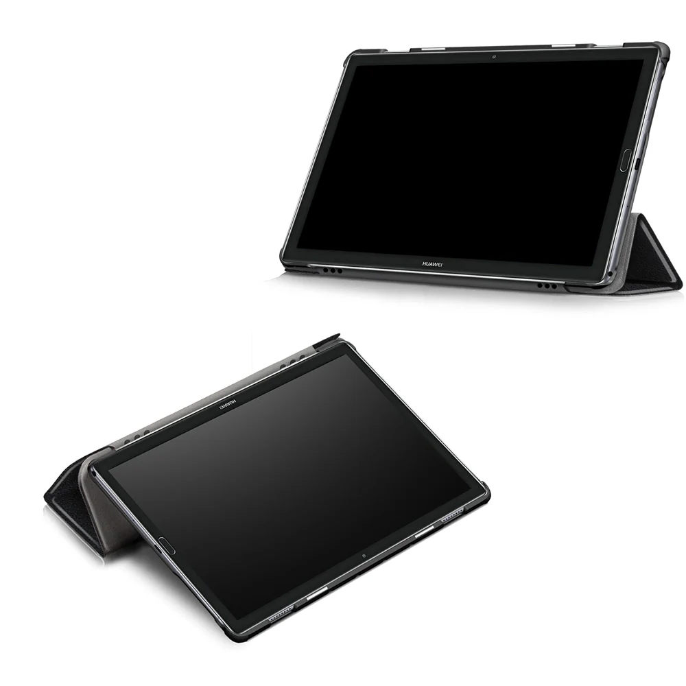 CVR-HW-M6*10.8 | Huawei MediaPad M6 10.8 / Huawei MatePad 10.8 SCMR-W09/AL00 | Smart Folio Case with Tri-Fold Stand & PU Leather Cover - Image 5