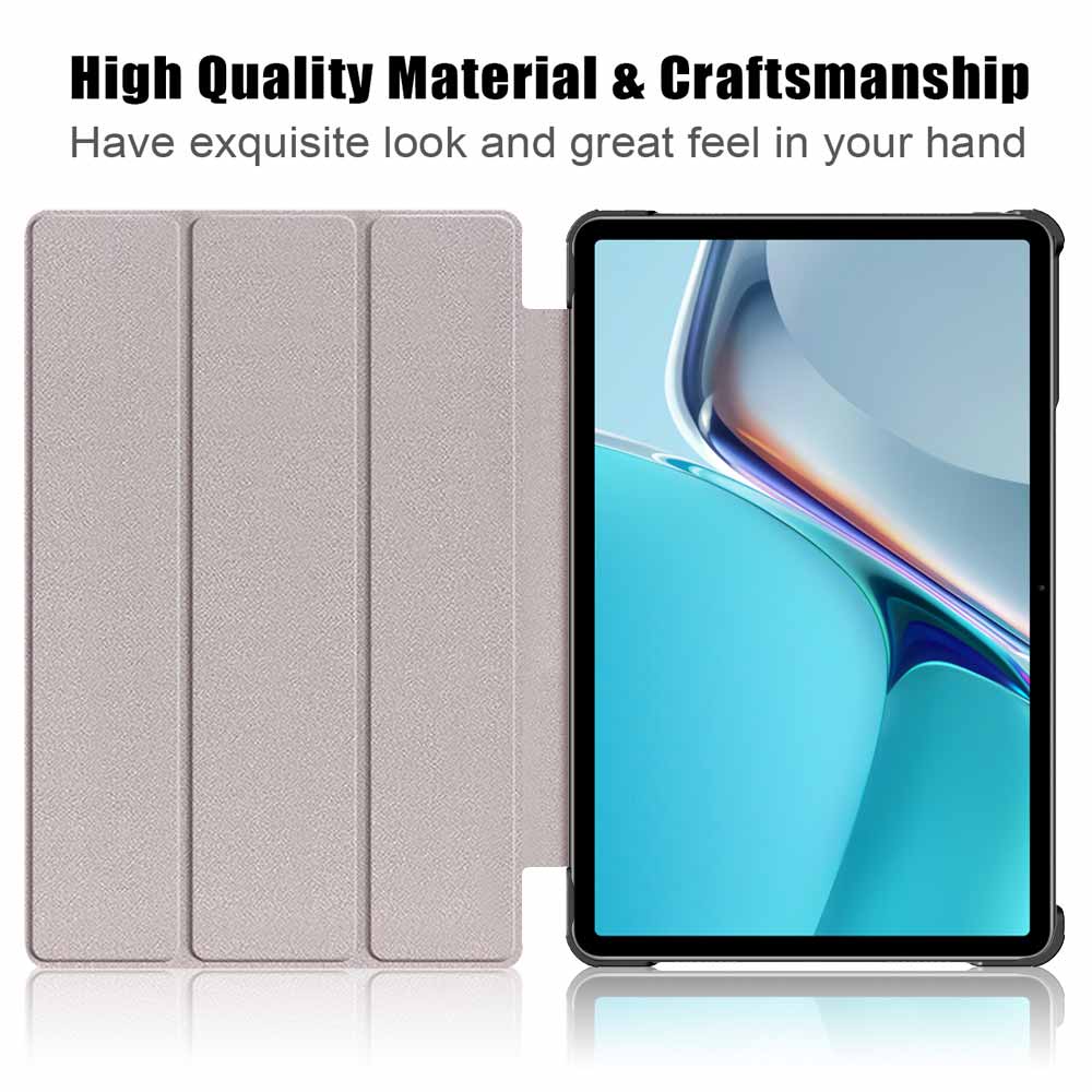 CVR-HW-MTP11 | Huawei MatePad 11 (2021) DBY-W09 | Smart Folio Case with Tri-Fold Stand & PU Leather Cover - Image 6