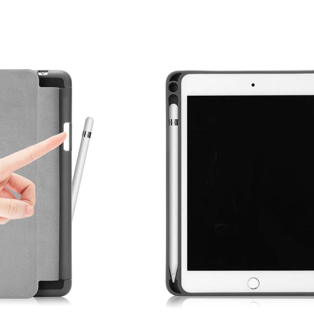 CVR-iPad-M54 | iPad mini 5 / mini 4 | Smart Folio Case with Tri-Fold Stand & PU Leather Cover - Image 6
