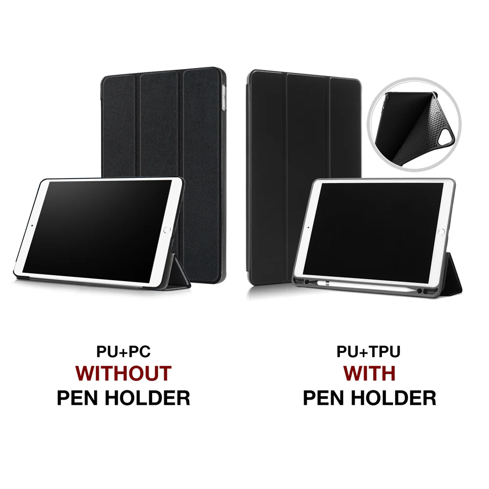 CVR-iPad-N3 | iPad 10.2 (7th & 8th & 9th Gen.) 2019 / 2020 / 2021 | Smart Folio Case with Tri-Fold Stand & PU Leather Cover - Image 4