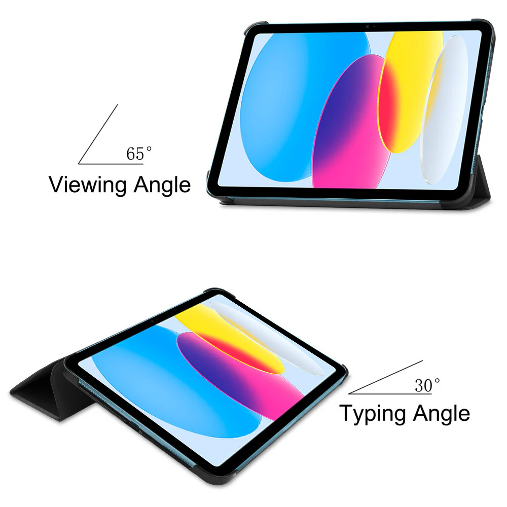 CVR-iPad-N5 | iPad 11-Inch (11th Gen / A16) | Smart Folio Case with Tri-Fold Stand & PU Leather Cover - Image 2