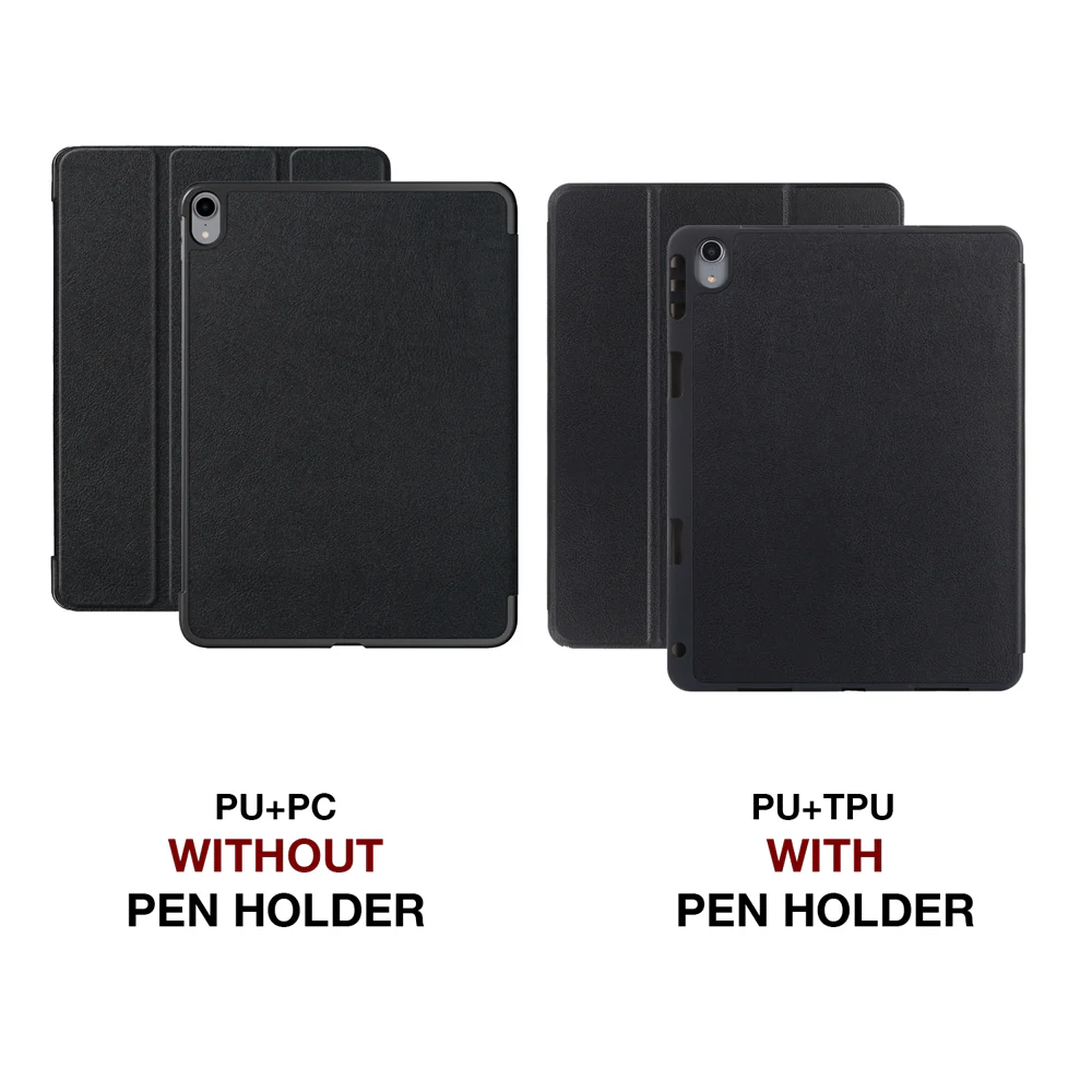 CVR-iPad-PR4 | iPad Pro 11 2018 | Smart Folio Case with Tri-Fold Stand & PU Leather Cover Supports Apple Pencil Wireless Charging - Image 5