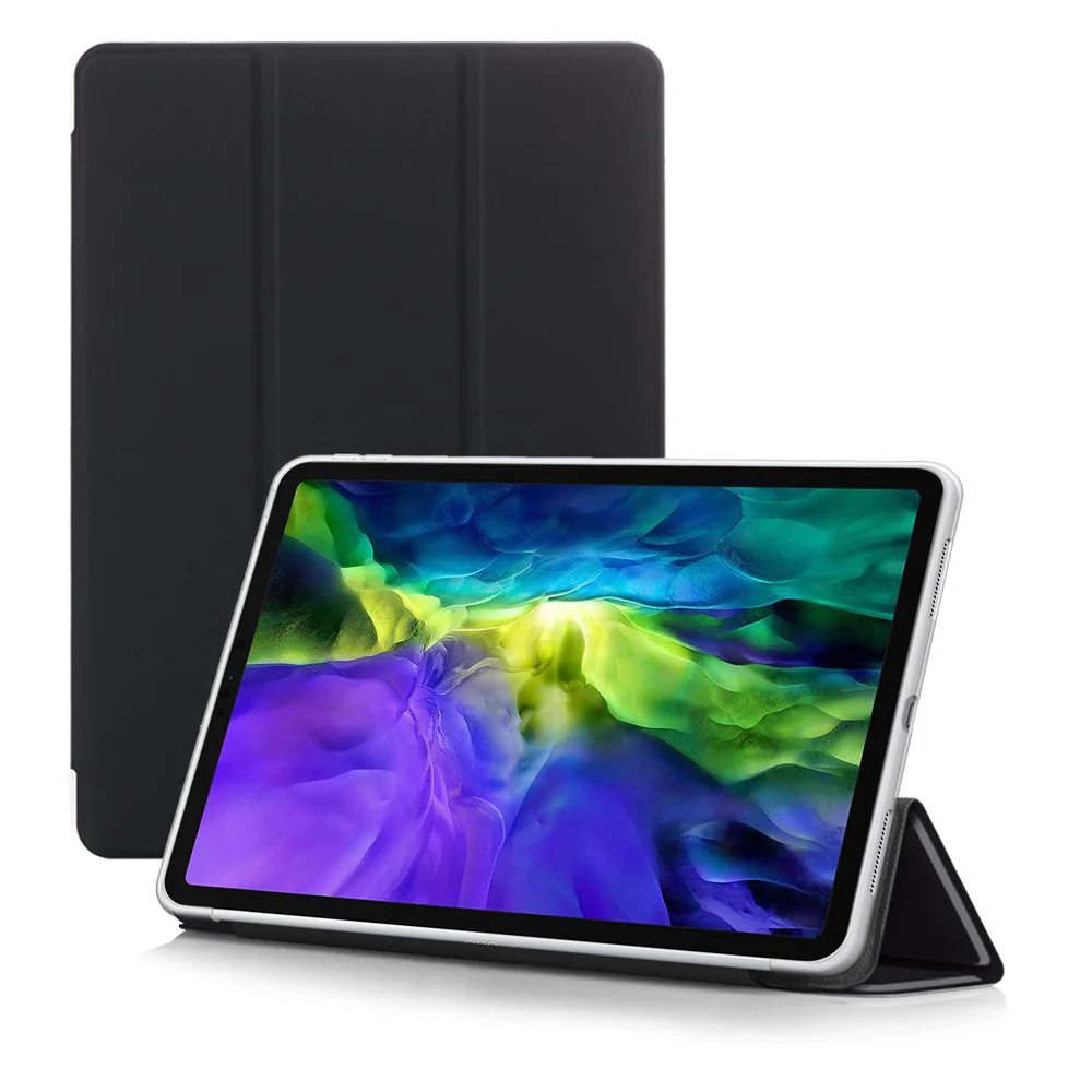 CVR-iPad-PR6 | iPad Pro 11 ( 2nd / 3rd / 4th Gen. ) 2020 / 2021 / 2022 | Smart Folio Case with Tri-Fold Stand & PU Leather Cover Supports Apple Pencil Wireless Charging