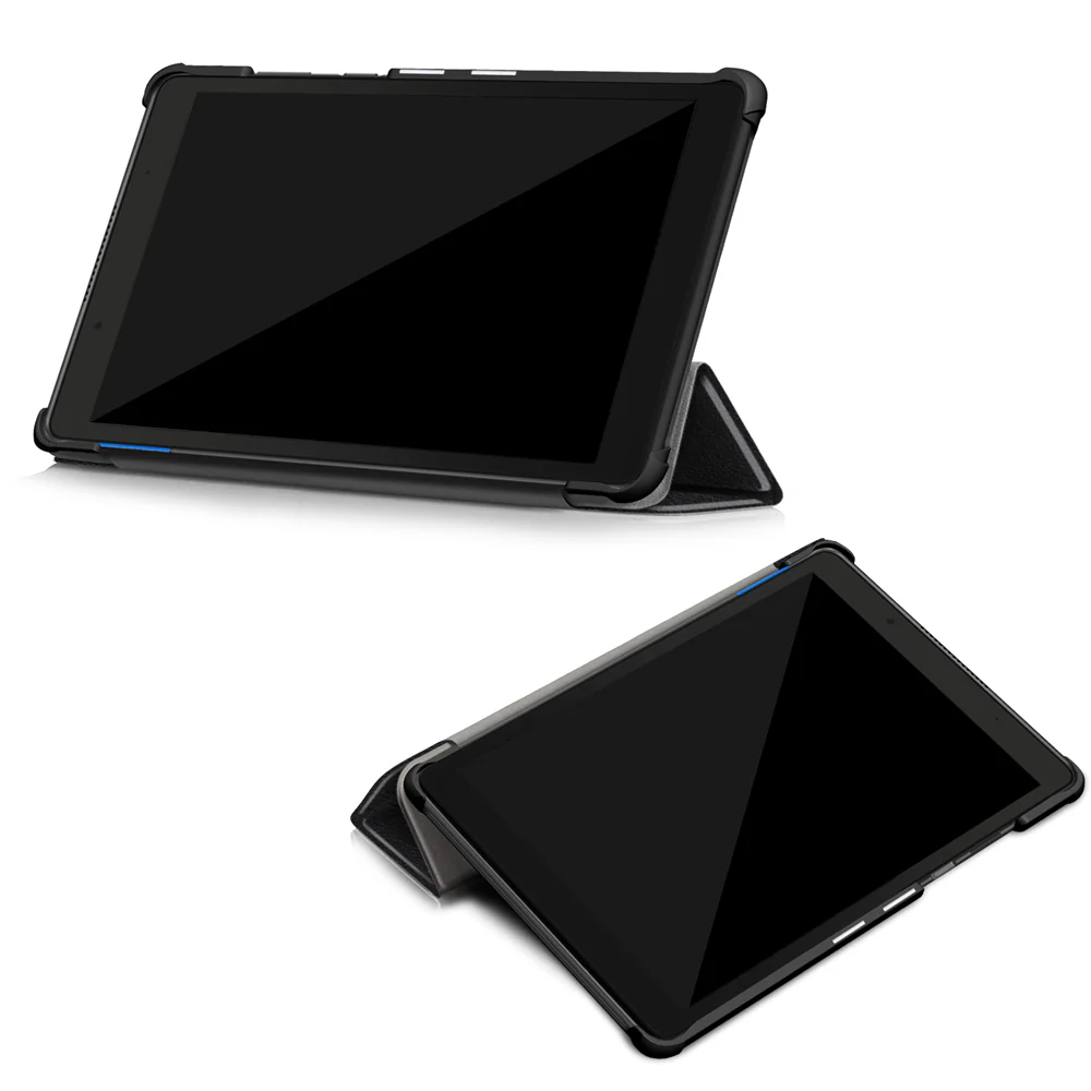 CVR-LN-E8 | Lenovo Tab E8 | Smart Folio Case with Tri-Fold Stand & PU Leather Cover - Image 4