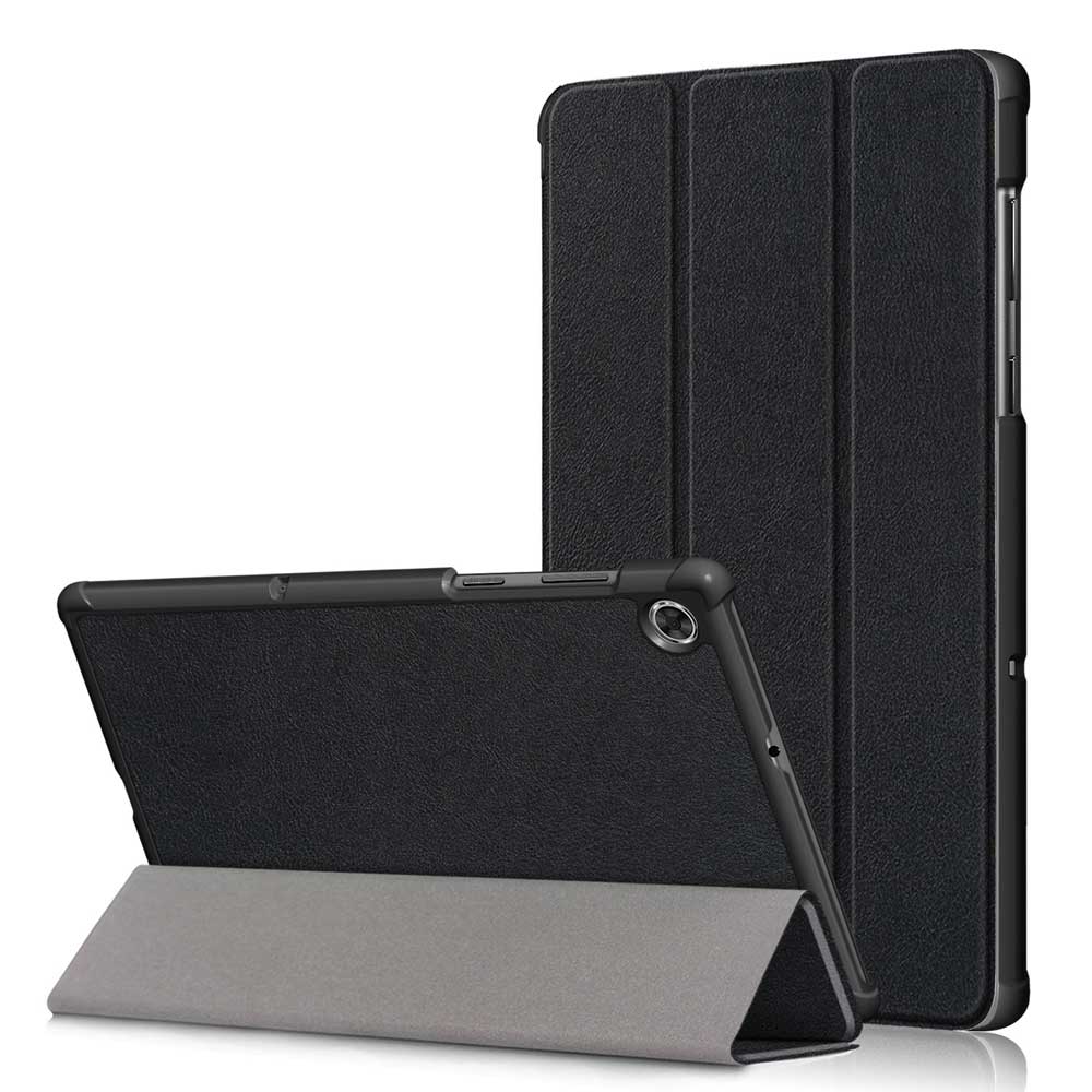 CVR-LN-M10PL | Lenovo Tab M10 Plus TB-X606 | Smart Folio Case with Tri-Fold Stand & PU Leather Cover