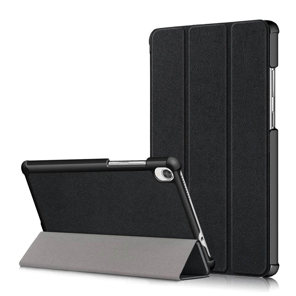 CVR-LN-M8 | Lenovo M8 HD / M8 FHD | Smart Folio Case with Tri-Fold Stand & PU Leather Cover