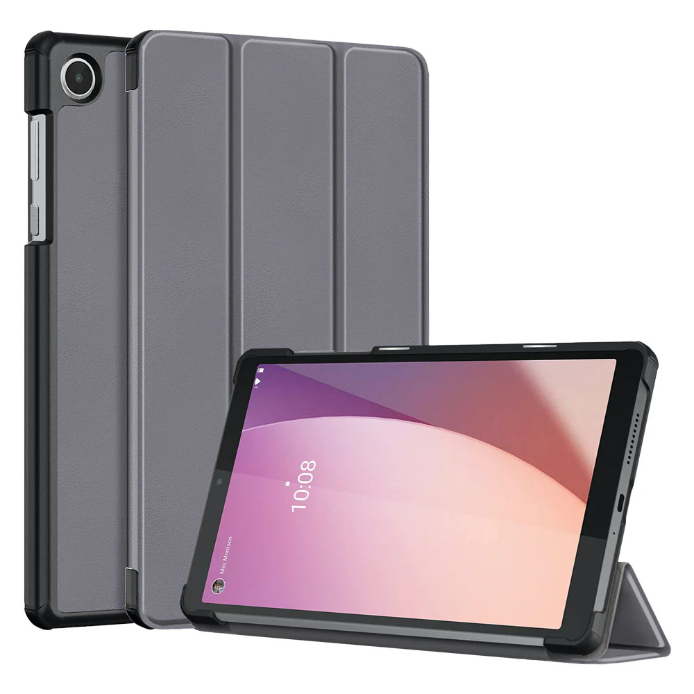 CVR-LN-M8G4 | Lenovo Tab M8 (4th Gen) 2024 TB301 / TB300 | Smart Folio Case with Tri-Fold Stand & PU Leather Cover - Image 10