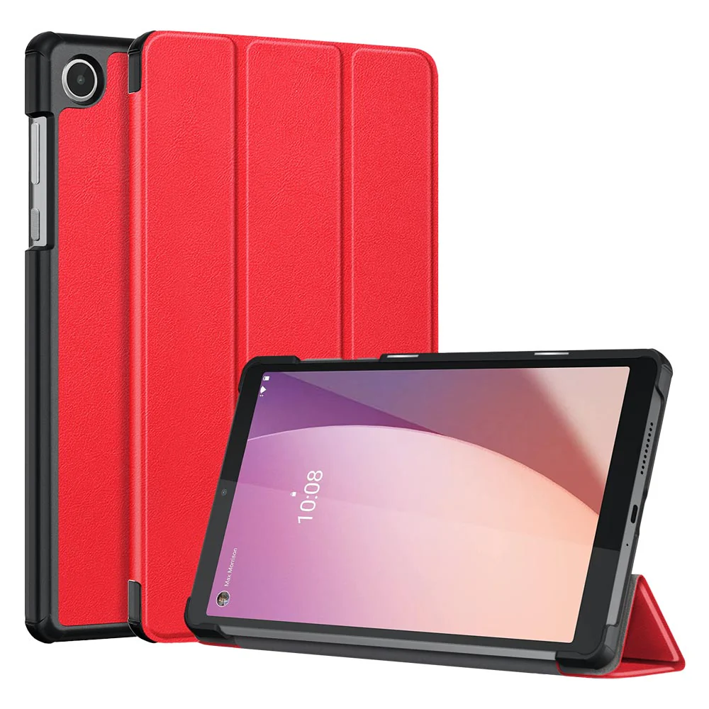 CVR-LN-M8G4 | Lenovo Tab M8 (4th Gen) 2024 TB301 / TB300 | Smart Folio Case with Tri-Fold Stand & PU Leather Cover - Image 11