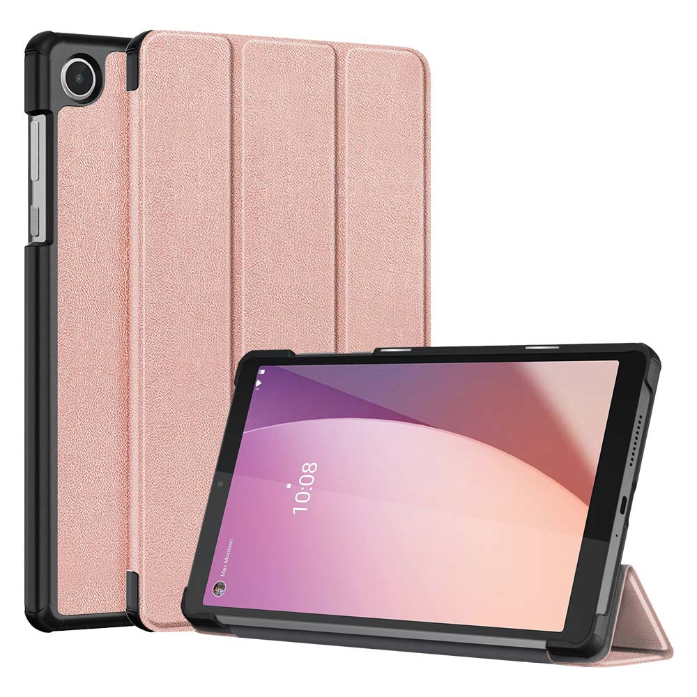 CVR-LN-M8G4 | Lenovo Tab M8 (4th Gen) 2024 TB301 / TB300 | Smart Folio Case with Tri-Fold Stand & PU Leather Cover - Image 12