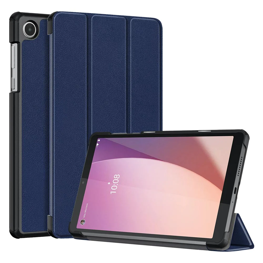 CVR-LN-M8G4 | Lenovo Tab M8 (4th Gen) 2024 TB301 / TB300 | Smart Folio Case with Tri-Fold Stand & PU Leather Cover - Image 13