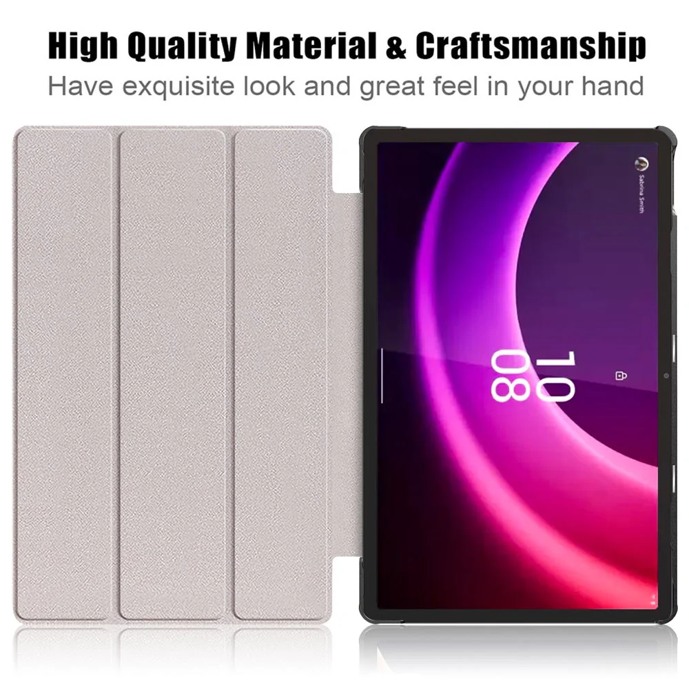 CVR-LN-P11G2 | Lenovo Tab P11 Gen 2 TB350 | Smart Folio Case with Tri-Fold Stand & PU Leather Cover - Image 6