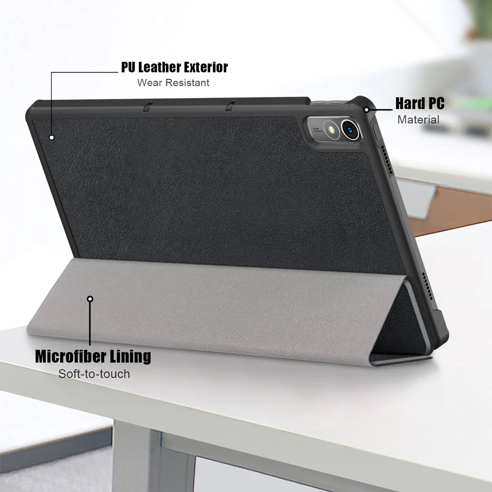 CVR-LN-P11G2 | Lenovo Tab P11 Gen 2 TB350 | Smart Folio Case with Tri-Fold Stand & PU Leather Cover - Image 8