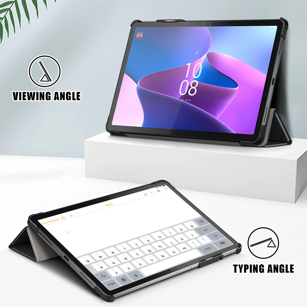 CVR-LN-P11PRO2 | Lenovo Tab P11 Pro Gen 2 TB132FU | Smart Folio Case with Tri-Fold Stand & PU Leather Cover - Image 3