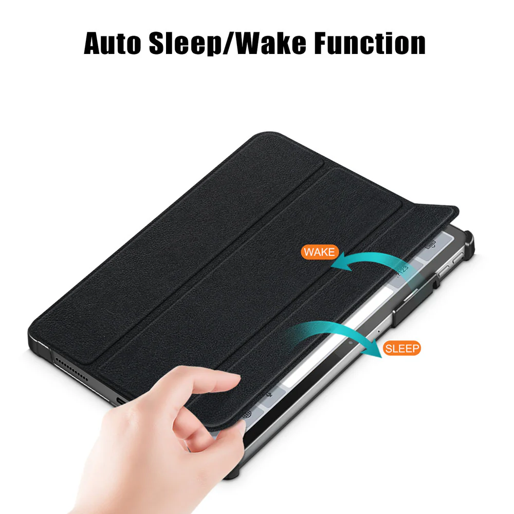 CVR-LN-P11PRO2 | Lenovo Tab P11 Pro Gen 2 TB132FU | Smart Folio Case with Tri-Fold Stand & PU Leather Cover - Image 8