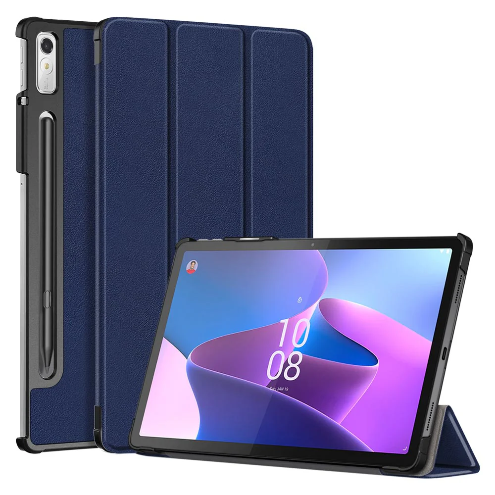 CVR-LN-P11PRO2 | Lenovo Tab P11 Pro Gen 2 TB132FU | Smart Folio Case with Tri-Fold Stand & PU Leather Cover - Image 9