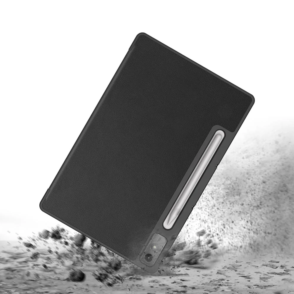 CVR-LN-P12 | Lenovo Tab P12 TB370 | Smart Folio Case with Tri-Fold Stand & PU Leather Cover - Image 2